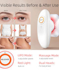 Three In One Body Sculpting Machine With Vacuum Massage And Red Light Therapy To Tackle Cellulite, Gentle Vibration for Toning