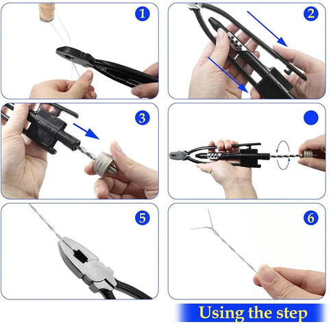 Heavy Duty 9 Inch Safety Wire Pliers With 50 Ft Wire For Aircraft Machinery And Vehicles A Workhorse Go To Versatile Twist Cutter And Pliers Tool For Quick Electrical Connections And Secure Fastening step by step instructions
