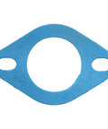 Chevrolet K1500 Engine Coolant Outlet Gasket Replacement Premium Drop In Seal For Coolant System OE Style Fit Leak Proof Construction Easy Install And Long Lasting Performance blue paper gasket with center and side bolt holes