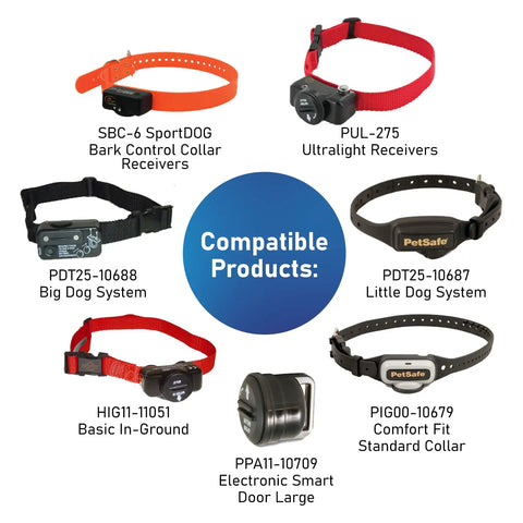 Premium RFA 67 Replacement Batteries For PetSafe Dog Training Collars, Sick Long Lasting Power That Truly Delivers, No Cap Just Smooth Operation Ten Pack Deal with various compatible receivers.