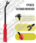 Fastener remover tool for Universal Engine Splash Shield Bolts Kit 45Pcs with Push Retainer Rivet Clips.