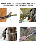 Heavy Duty Fence Wire Tightener Tool Barbed Wire Tensioner For Garden And Farm Fences Quick Fixes And Maintenance