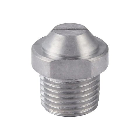 Two Pack 25 Degree Pressure Washer Surface Cleaner Nozzles Replacement One Eighth Inch NPT Orifice 1.5 4000 PSI Stainless 304 Durable