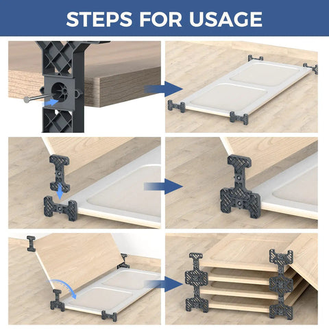 Must Have New Magic Racks Door Painting Drying Rack Set For Cabinets And Trim assembly steps diagram