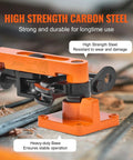 VEVOR Manual Pipe Tube Bender For 3/8 To 1 Inch Od Copper And Aluminum Lines With Seven Bending Dies showing durable carbon steel construction.