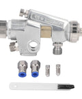 Pneumatic Paint Sprayer Air Spray Gun Delivering 98 Psi Power With Fine Atomization And Adjustable Width Control with metal parts.
