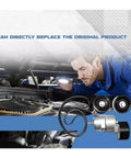 Heavy Duty V Ribbed Belt Kit With Tensioner And Idler Pulley For Hyundai Kia 2.0 And 2.4 Liter L4 Engines perfect direct bolt-on fit