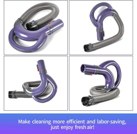 Navigator NV Series Vacuum Hose Handle Replacement For NV350 NV352 NV355 NV356 NV357 NV358 NV360 in purple with wire core