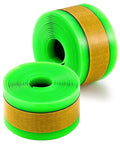 Bike Tire Liners Self Adhesive Inner Tube Protector For Mountain Bikes Puncture Free Shield Compatible With 20 24 26 28 29 Inch Tires Easy To Install Today, showing green and brown rolls.