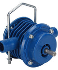 Kickass Self Priming Drill Pump For Fast Water Transfer Fits 350 Watt Electric Drills Built Tough With Durable Abs And Stainless Steel, blue pump.