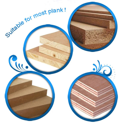 Different wood planks for Portable Edge Banding Machine With Double Side Glue For Woodworking Edge Bander