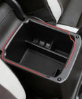 Center Console Organizer For Taos And Tiguan 2022 To 2026 And 2018 To 2024 Daily Driver Must Have Armrest Storage Box installed view