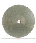 Double Sided Diamond Grinding Disc Wheel For Rotary Tools 100mm Diameter With 10mm Hole Grit Range 45 To 1000 Lapidary Diamond Disk