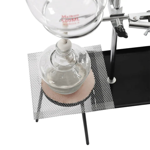Top view of Five Hundred Milliliter Home Distillation Kit With Glass Steam Distillation Apparatus Flask For Essential Oil Extraction