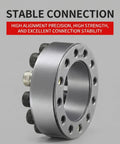 Keyless Expansion Locking Assembly For Shaft Hub Connection No Fuss Heavy Duty 45 Carbon Steel Power Transmission Component Easy