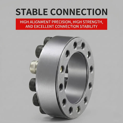 Keyless Expansion Locking Assembly For Shaft Hub Connection No Fuss Heavy Duty 45 Carbon Steel Power Transmission Component Easy