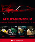 Evil Energy fuel pressure regulator, 6AN EFI bypass, adjustable 30–70 psi, front view
