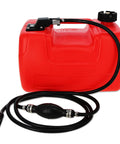 Portable 3 Gallon Boat Fuel Tank With Fill Hose For Small Outboards Plastic Marine Gas Tank Easy Fill Gas Storage For Pontoon Skiff And Small Boats Now