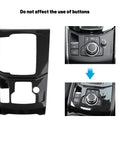 Mazda CX 5 Center Console Cover Kit Upgrade With Gear Panel And Gear Shift Knob Trim In ABS Carbon Fiber Style for 2017-2025