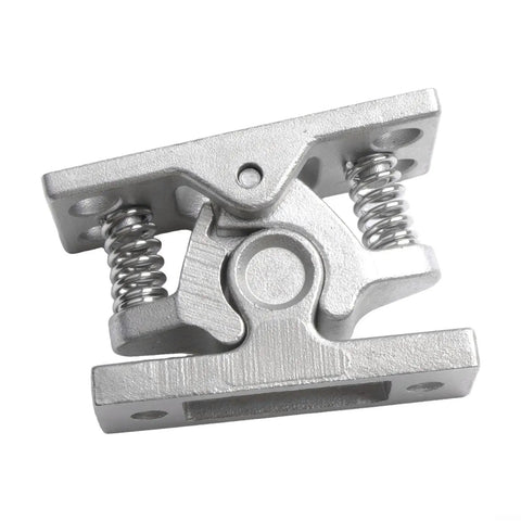 Spring Loaded Double Roller Door Catch For Cabinets Stainless Steel Lock Stop Clamp With Beefy Grip Ideal For RV Camper Boat Cabinets