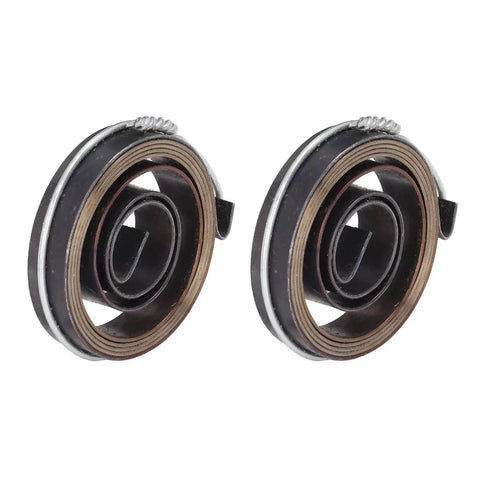 Must Have Drill Press Return Spring Set For Quill Feed Steel Coil Springs 2 Pack For Horizontal And Vertical Bench Drills