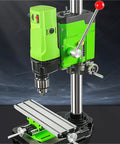 710W Mini Metal Lathe And Milling Machine With Variable Speed Control Compact Benchtop Lathe for precise drilling and turning.