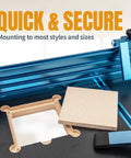 Drill Press Table Accessories Kit With T Track Fence And Flip Stops For Precision Woodworking 14x24 Inch Work Surface Clamps
