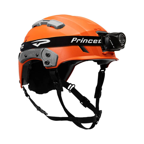 Helmet with Shroud Headlamp Adapter for Helmet Mounts lets you attach standard headlamps behind the shroud without tools.