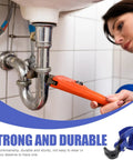 Whamvox Manual Tube Bender For 1/2 Inch Aluminum Alloy And PVC Plastic Pipes With Steel Construction being used on plumbing.