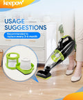 Pet Hair Eraser Vacuum Filter Replacement For Bissell 1782 Cordless Hand And Car Vacuum Compatible With 1782 17823