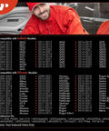 Compatibility chart for Vapor Canister Vent Solenoid Valve Replacement Drop In Fit For Nissan and Infiniti models with mechanic in red uniform.
