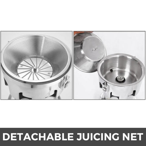 Heavy Hitter Electric Juicer For Home Stainless Steel Fresh Juice Press With Auto Fiber Separation 370 Watt Mini Fruit And Veggie Squeezer Cranking Smooth At 2800 Rpm