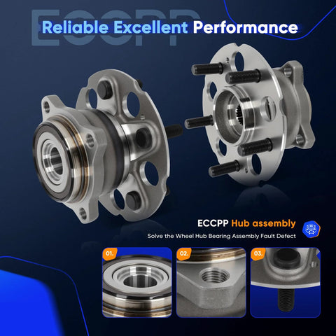 Rear Wheel Hub Bearing Assembly 512501 OE For Acura RDX 2013-2015 AWD And Honda CR-V 2012-2016 AWD With Encoder Sensor