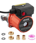 Instant Hot Water Recirculating Pump System, 10 GPM Flow, 3-Speed Control, 0.13 HP, 110-120V, Stainless Steel Head