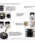 Troubleshooting leaking tip-toe bathtub drains with Tip Toe Schedule 40 PVC Bath Waste Assembly With One Hole Elbow Matte Black Finish Tub Drain Plug Faceplate And Brass Screws Includes 12 Inch By 4 Inch PVC Tubes For Easy Tub Upgrade, showing removal and installation steps.
