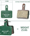 25 Piece Bike Disc Brake Pads Set For TRP Tektro Shimano MTB Road Ebike Compatibility With MT200 M575 M515 M525 M505 M495 M486
