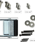 Heavy Duty Metal Anti Tip Straps Keep Your Furniture Locked Down Tight With Adjustable Wall Anchors steel screws and washers for furniture anchoring