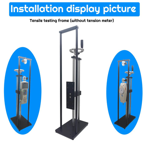Beefy Push Pull Force Testing Fixture With 3mm Clamp And 500N Load Capacity VI001 Model Smart Test Jig For Tensile Break Insertion And Extraction Scenarios 1 Piece, tensile testing frame