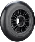110mm Inline Skate Wheels 88A Outdoor Replacement Wheels Set of 3 for Roller Blades Black Long Lasting Traction No Bearings No Spacers