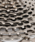 Close-up of Ultra Light 11 Speed Mountain Bike Cassette Freewheel 9-42T XD Compatible, Lightweight Steel, showing teeth design