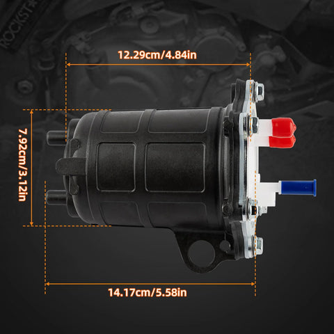 Side view of Plug And Play Fuel Pump Replacement For Honda ATV Rancher 420 Foreman 500 TRX420 TRX500 TRX700XX 2007 2014 16700-HP5-602