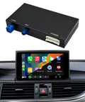 Audi Plug And Play Wireless CarPlay And Android Auto Retrofit Kit Decoder Module For A3 S3 A4 A5 Q2L Q5L Q7 2014 2018 With MIB System CarPlay Receiver Box MirrorLink And Reverse Camera