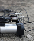 T Type Air Flow Splitter Block With Two Ports And Four Holes Multiport Pneumatic Gas Distribution Manifold Junction next to air compressor