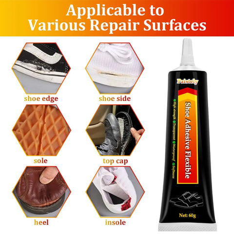 Transparent Shoe Glue For Repairs High Strength Polyurethane Adhesive For Shoes Boots Leather And More Waterproof