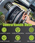 Heavy Duty Grease Gun Control Handle Valve For High Pressure 7500 Psi With 1/4 Inch Thread, 18 Inch Flexible Interface, A4-Jaw Coupling, 360 Degree Rotation And Spring, Built For Fast, Smooth, And Reliable Lubrication on grease fitting