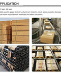 Kickass Heavy Duty Electric Strapping Tool For Quick Hot Melt Sealing, Rechargeable Handheld Banding Machine used for packaging wood and parcels.