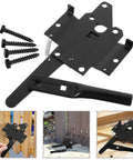 Heavy Duty Farm Gate Hinges And Iron Gate Hardware For Residential And Commercial Use, screws and garden fence application views