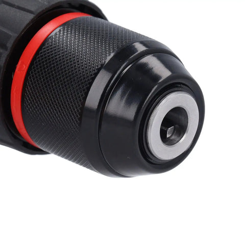Close-up of Heavy Duty 18V Cordless Brushless Drill Packs A Badass 80Nm Of Power For Rock Solid Wood And Metal Work.