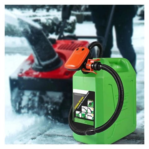 Portable Battery Operated Fuel Transfer Pump With Explosion Proof Motor And Anti Leak Design For Efficient Gasoline Oil Extraction Flow Control Including Three Size Adapters For Cars Motorcycles And Boats Use Today