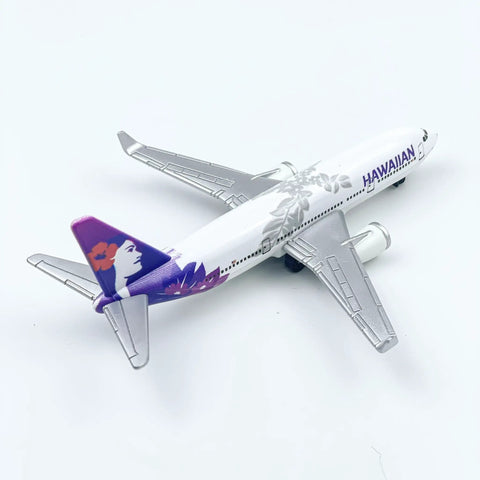 Hawaiian Model Airplane Die Cast Fuselage Alloy Body With Plastic Wings True To Scale Showpiece 5.7 inch fuselage display